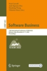 Software Business : 13th International Conference, ICSOB 2022, Bolzano, Italy, November 8-11, 2022, Proceedings - Book