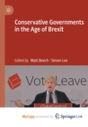 Conservative Governments in the Age of Brexit - Book