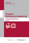 Computer Performance Engineering : 18th European Workshop, EPEW 2022, Santa Pola, Spain, September 21-23, 2022, Proceedings - Book