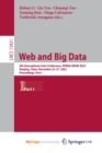 Web and Big Data : 6th International Joint Conference, APWeb-WAIM 2022, Nanjing, China, November 25-27, 2022, Proceedings, Part I - Book