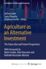 Agriculture as an Alternative Investment : The Status Quo and Future Perspectives - Book