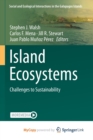 Island Ecosystems : Challenges to Sustainability - Book
