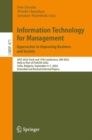 Information Technology for Management: Approaches to Improving Business and Society : AIST 2022 Track and 17th Conference, ISM 2022, Held as Part of FedCSIS 2022, Sofia, Bulgaria, September 4-7, 2022, - Book