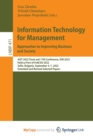 Information Technology for Management : Approaches to Improving Business and Society : AIST 2022 Track and 17th Conference, ISM 2022, Held as Part of FedCSIS 2022, Sofia, Bulgaria, September 4-7, 2022 - Book