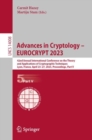 Advances in Cryptology - EUROCRYPT 2023 : 42nd Annual International Conference on the Theory and Applications of Cryptographic Techniques, Lyon, France, April 23-27, 2023, Proceedings, Part V - Book