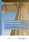 Interconnections in the Greek Economy : Between Macro- and Microeconomics - Book