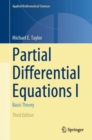 Partial Differential Equations I : Basic Theory - Book