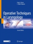 Operative Techniques in Laryngology - Book