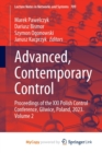 Advanced, Contemporary Control : Proceedings of the XXI Polish Control Conference, Gliwice, Poland, 2023. Volume 2 - Book