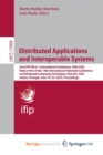 Distributed Applications and Interoperable Systems : 23rd IFIP WG 6.1 International Conference, DAIS 2023, Held as Part of the 18th International Federated Conference on Distributed Computing Techniqu - Book
