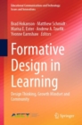 Formative Design in Learning : Design Thinking, Growth Mindset and Community - Book