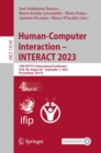 Human-Computer Interaction - INTERACT 2023 : 19th IFIP TC13 International Conference, York, UK, August 28 - September 1, 2023, Proceedings, Part IV - Book