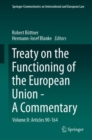 Treaty on the Functioning of the European Union - A Commentary : Volume II: Articles 90-164 - Book
