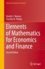 Elements of Mathematics for Economics and Finance - Book