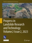 Progress in Landslide Research and Technology, Volume 2 Issue 2, 2023 - Book