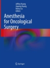Anesthesia for Oncological Surgery - Book