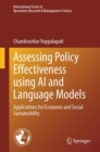 Assessing Policy Effectiveness using AI and Language Models : Applications for Economic and Social Sustainability - Book