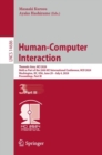 Human-Computer Interaction : Thematic Area, HCI 2024, Held as Part of the 26th HCI International Conference, HCII 2024, Washington, DC, USA, June 29 – July 4, 2024, Proceedings, Part III - Book