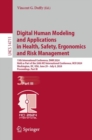Digital Human Modeling and Applications in Health, Safety, Ergonomics and Risk Management : 15th International Conference, DHM 2024, Held as Part of the 26th HCI International Conference, HCII 2024, W - Book