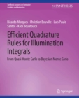 Efficient Quadrature Rules for Illumination Integrals : From Quasi Monte Carlo to Bayesian Monte Carlo - eBook