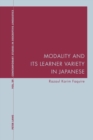 Modality and Its Learner Variety in Japanese - Book