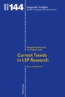 Current Trends in LSP Research : Aims and Methods - Book