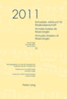 Schweizer Jahrbuch fuer Musikwissenschaft- Annales Suisses de Musicologie- Annuario Svizzero di Musicologia : Neue Folge / Nouvelle Serie / Nuova Serie- 31 (2011)- Redaktion / Redaction / Redazione: L - Book