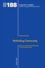 Rethinking Community : Discourse, Identity and Citizenship in the European Union - Book