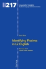 Identifying Plosives in L2 English : The Case of L1 Cypriot Greek Speakers - Book