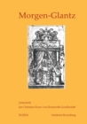 Morgen-Glantz - 26/2016 : Zeitschrift der Christian Knorr von Rosenroth-Gesellschaft - Book