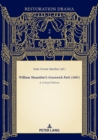 William Mountfort’s Greenwich Park (1691) : A Critical Edition - Book