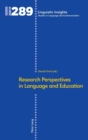 Research Perspectives in Language and Education - Book