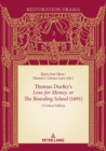 Thomas Durfey’s «Love for Money, or The Boarding School» (1691) : A Critical Edition - Book