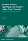 Tsunami Science Four Years After the 2004 Indian Ocean Tsunami : Part II: Observation and Data Analysis - Book