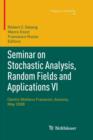 Seminar on Stochastic Analysis, Random Fields and Applications VI : Centro Stefano Franscini, Ascona, May 2008 - Book