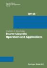 Sturm-Liouville Operators and Applications - Book