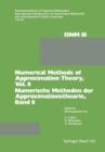 Numerical Methods of Approximation Theory/Numerische Methoden Der Approximationstheorie : Workshop on Numerical Methods of Approximation Theory Oberwolfach, September 28-October 4, 1986/Tagung UEber N - Book