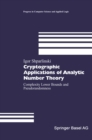 Cryptographic Applications of Analytic Number Theory : Complexity Lower Bounds and Pseudorandomness - eBook