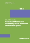 Continual Means and Boundary Value Problems in Function Spaces - eBook