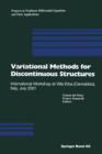 Variational Methods for Discontinuous Structures : International Workshop at Villa Erba (Cernobbio), Italy, July 2001 - Book