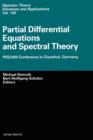 Partial Differential Equations and Spectral Theory : PDE2000 Conference in Clausthal, Germany - Book