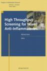 High Throughput Screening for Novel Anti-Inflammatories - Book