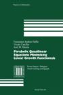 Parabolic Quasilinear Equations Minimizing Linear Growth Functionals - Book