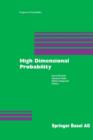 High Dimensional Probability - Book