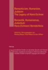 Romanticism, Humanism, Judaism- Romantik, Humanismus, Judentum : The Legacy of Hans Eichner- Hans Eichners Vermaechtnis - eBook
