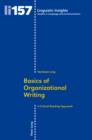 Basics of Organizational Writing : A Critical Reading Approach - eBook