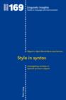 Style in syntax : Investigating variation in Spanish pronoun subjects - eBook
