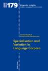 Specialisation and Variation in Language Corpora - eBook