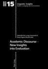 Academic Discourse - New Insights into Evaluation - eBook