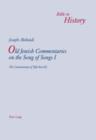 Old Jewish Commentaries on the Song of Songs : The Commentary of Yefet Ben Eli I - eBook